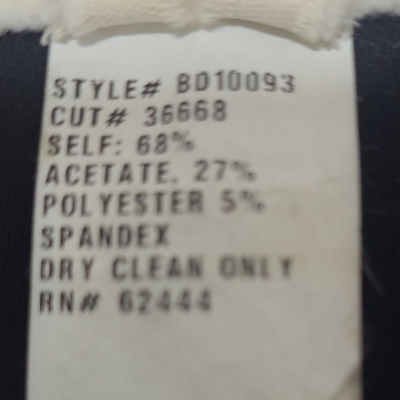 Artelier Nicole Miller Style BD10093 Wide Leg Flowy Flare Black Pants Size Small - Picture 8 of 9